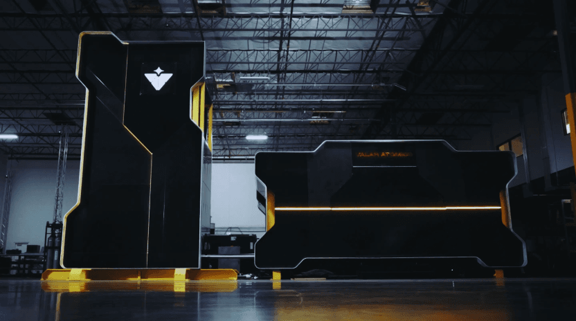 Industrial hardware in a dark facility